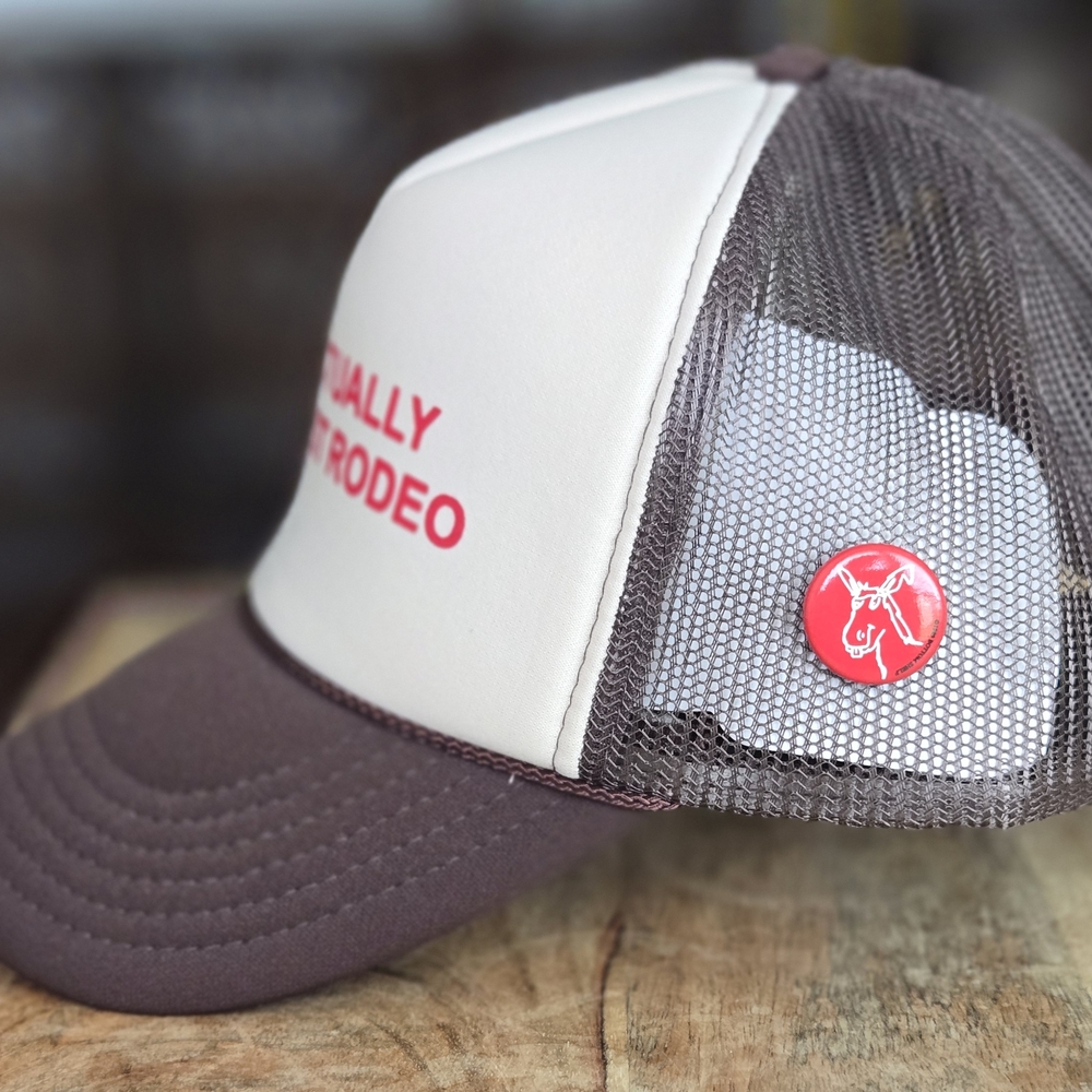 ".. My First Rodeo" Trucker Hat - Picture 2 of 3